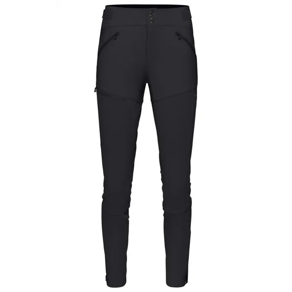 Трекинговые брюки Norrøna Women's Falketind Rugged Slim, цвет Caviar