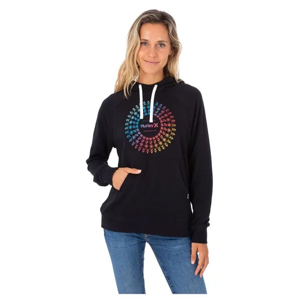 Худи Hurley Soul Burst Easy Raglan, серый