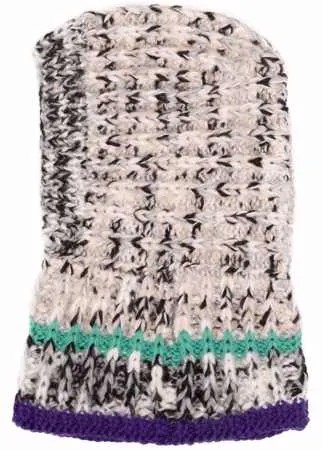 Missoni полосатый шарф-снуд крупной вязки