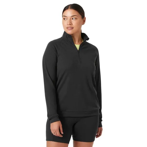 Поло Helly Hansen Inshore 1/2 Zip, черный