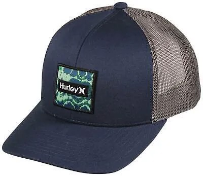 Кепка Hurley Seacliff Trucker, темно-синяя, новинка