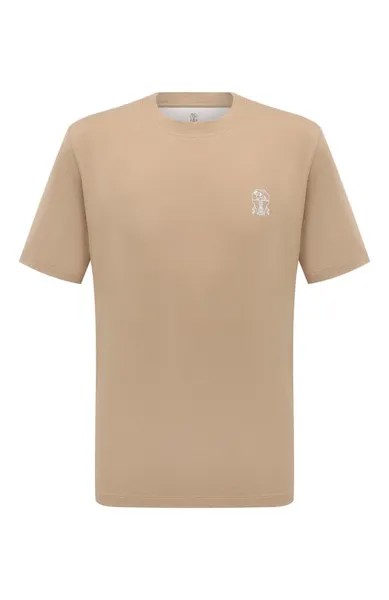 Хлопковая футболка Brunello Cucinelli