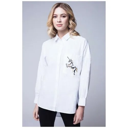 Блуза Marimay, размер 42, белый