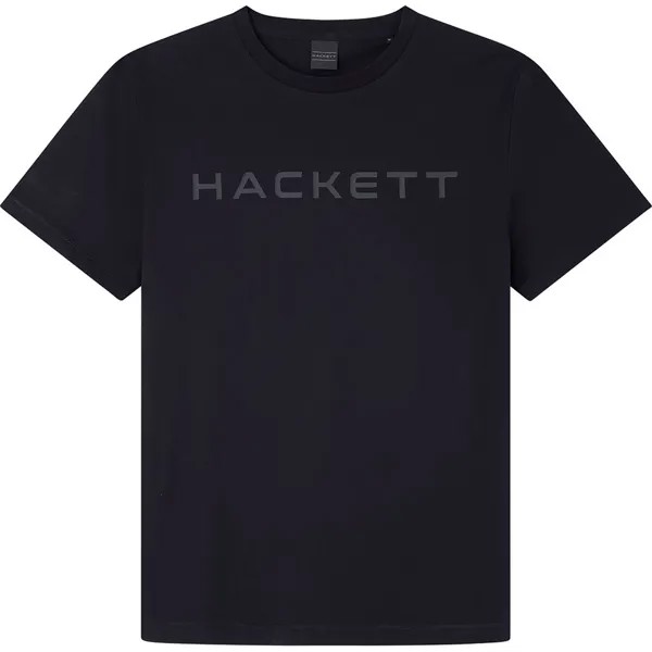 Футболка с коротким рукавом Hackett Essential, черный