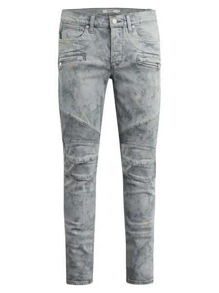 Джинсы-скинни Blinder V2 Hudson Jeans, серый