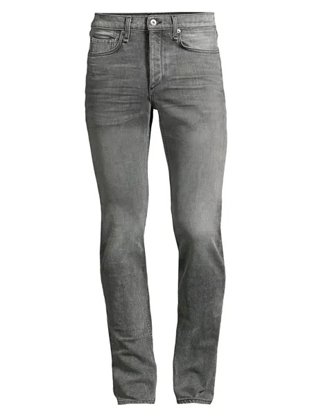 Джинсы Fit 2 Slim rag & bone, серый