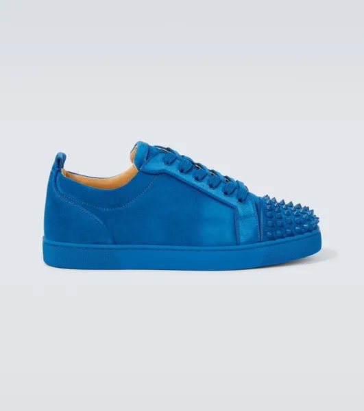 Кроссовки Louis Junior Spikes Christian Louboutin, синий