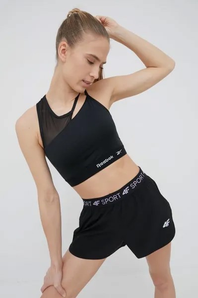 Тренировочный топ Cut Out F9762 Reebok, черный