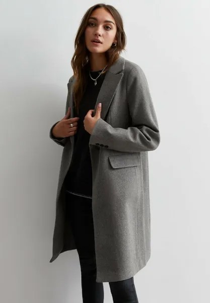 Классическое пальто New Look, цвет grey