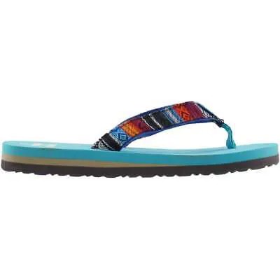 Синие повседневные сандалии для мальчиков TOMS Verano Flip Flops 10004687