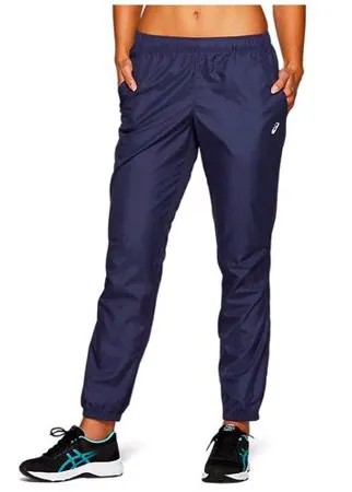Брюки женские спортивные ASICS 2012A020 402 SILVER WOVEN PANT цвет синий размер M