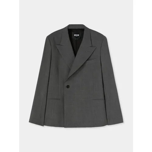 Пиджак MSGM, размер 48, серый
