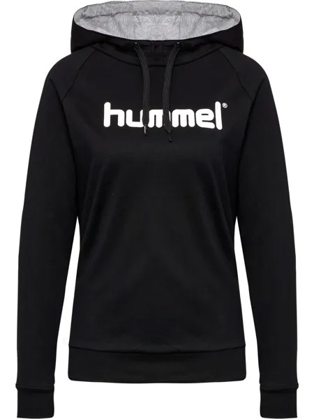 Толстовка Hummel Baumwoll Hoodie Hmlgo Cotton Logo Hoodie Woman, черный