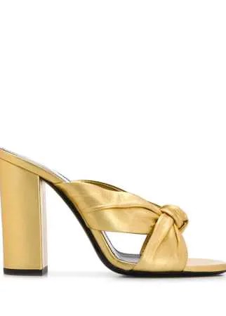 Saint Laurent мюли Loulou 100