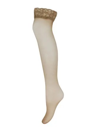 Чулки женские Trasparenze Fanny 15 золотистые 4 (L)