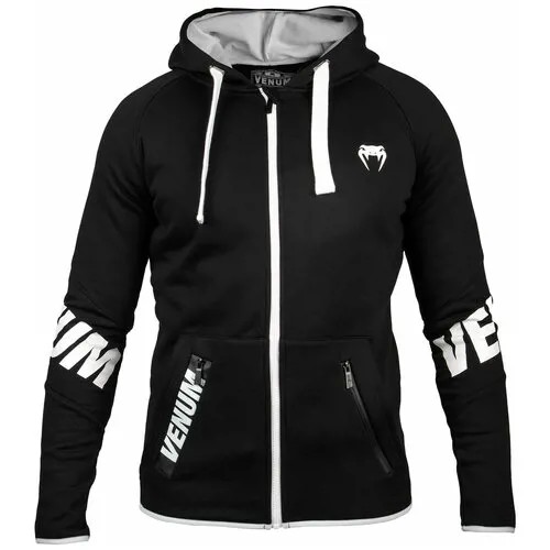 Толстовка Venum Contender 3.0 Hoody - Black/White 2XL