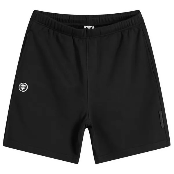 Шорты Aape French Terry Sweat Short, черный