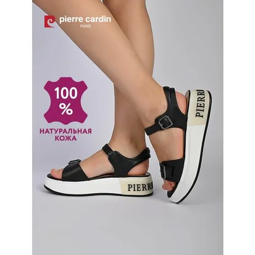Сандалии Pierre Cardin, размер 37, черный