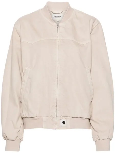 Бомбер Santa Fe из канваса Carhartt WIP, бежевый