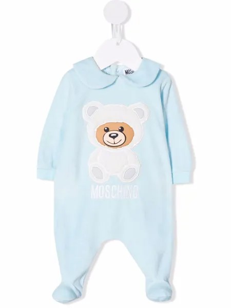 Moschino Kids пижама с воротником Питер Пэн