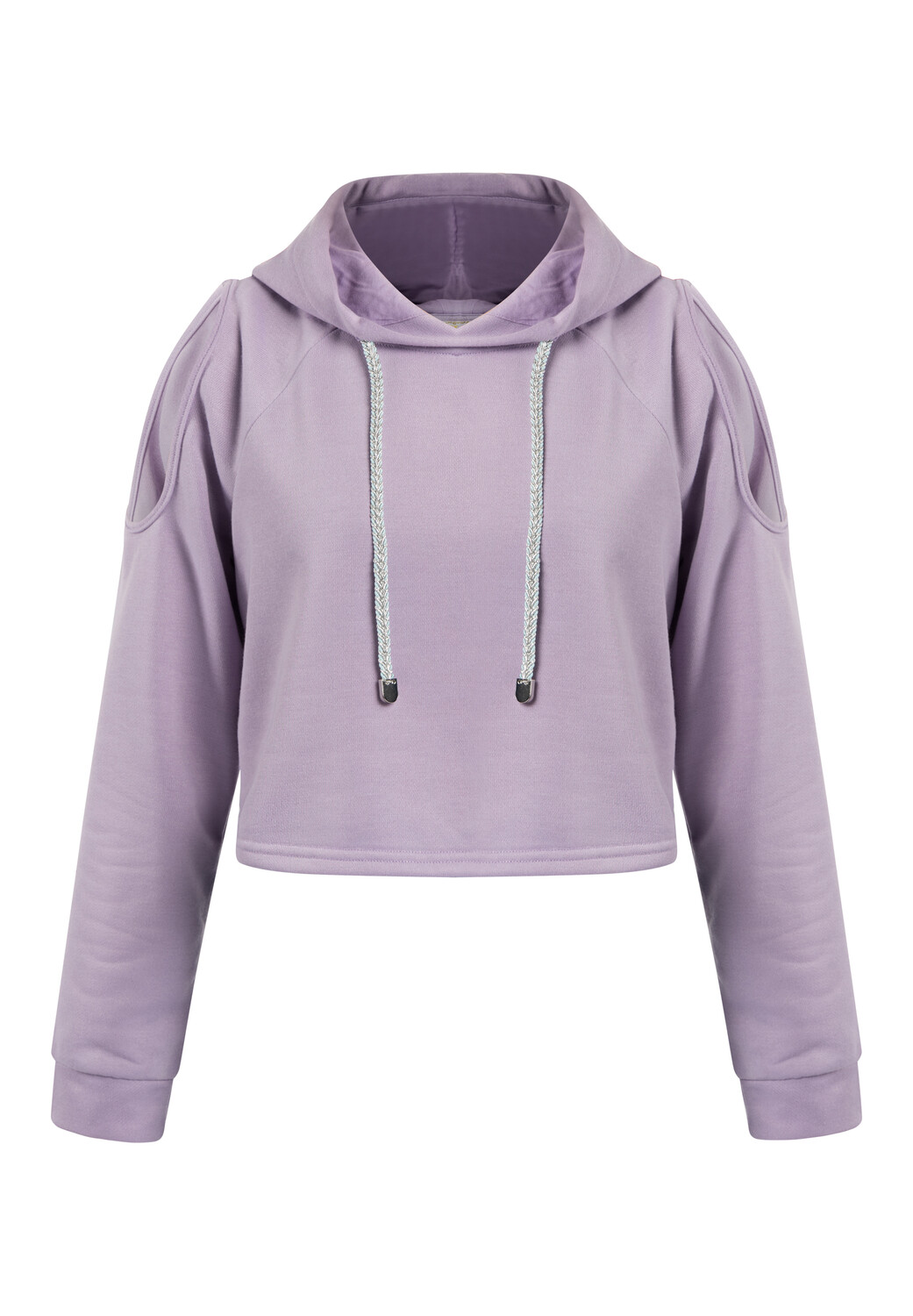 Толстовка IZIA Cropped Hoodie, цвет Flieder