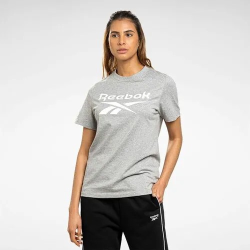 Футболка спортивная Reebok, размер XL, серый