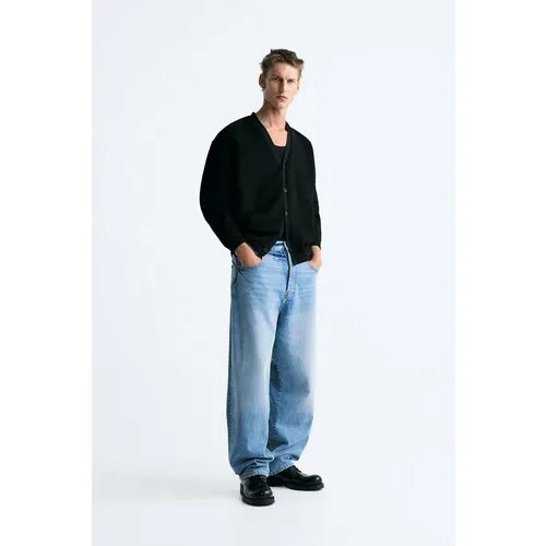 Кардиган Zara, размер XL, черный