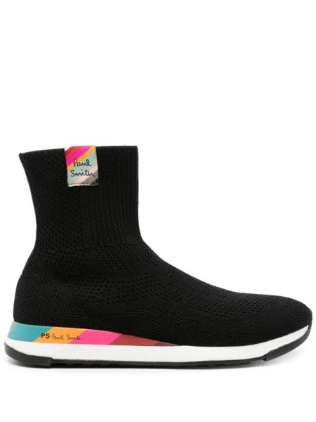 Высокие кроссовки Comet с нашивкой-логотипом Paul Smith, черный