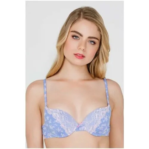 Бюстгальтер infinity lingerie, размер 75B, голубой