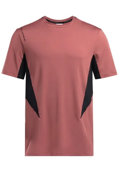 Спортивная футболка Short Sleeve Certified Athlete Reebok, роза sedona