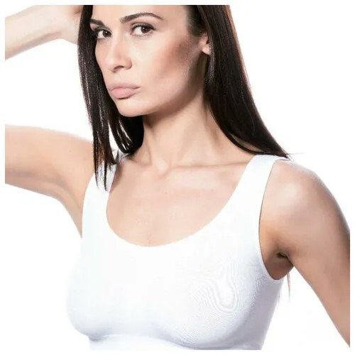 Топ женский TOP CLASSIC цвет белый (bianco), размер 48-52 (L-XL)
