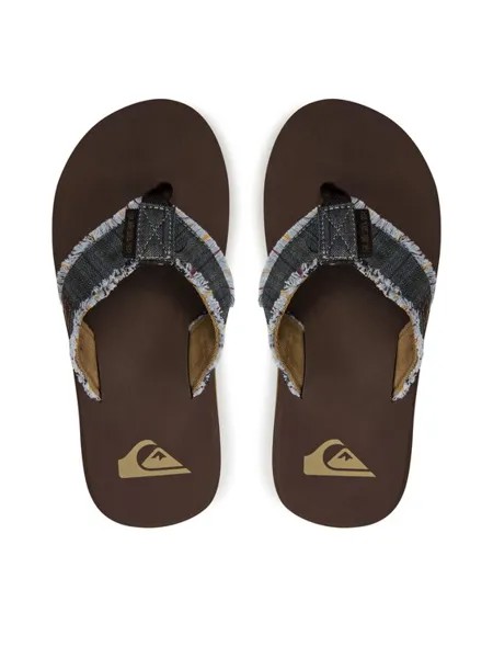 Шлепки Quiksilver, черный