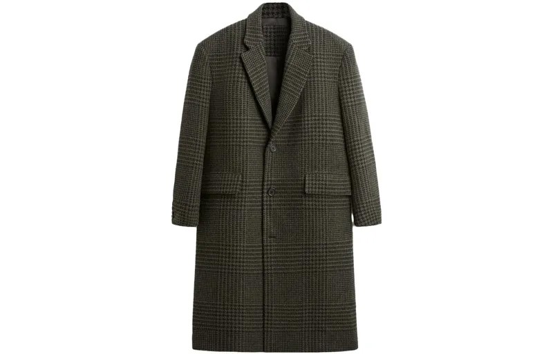 Пальто Harry Lambert Cobrand, цвет унисекс, зеленое Zara, зеленый