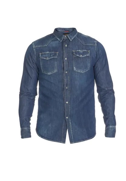 Рубашка Le Temps des Cerises Jeans JUANITO, синий