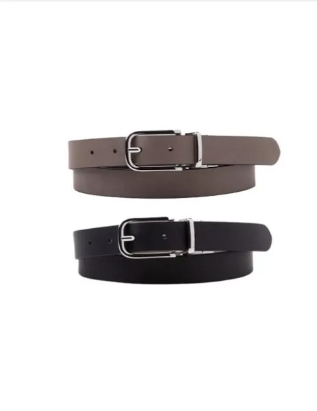 Ремень женский Levis Women Feminine Reversible Belt черный, 75 см