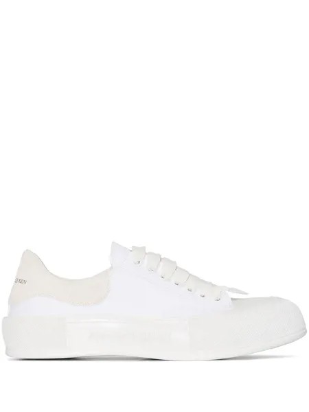 Alexander McQueen кеды Deck Plimsoll