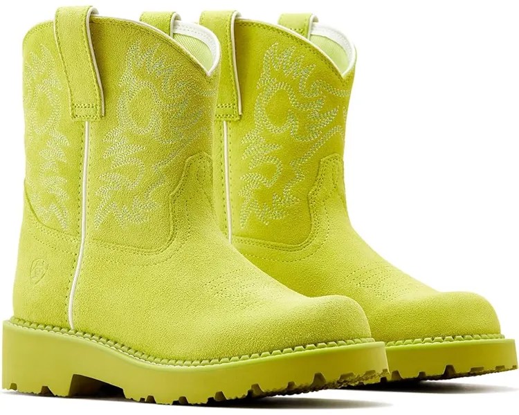 Ботинки Ariat Fatbaby Western, цвет Electric Lime