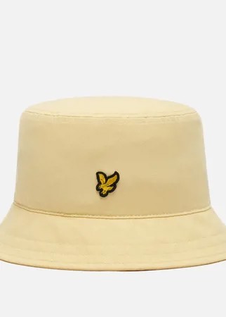 Панама Lyle & Scott Cotton Twill Bucket, цвет жёлтый