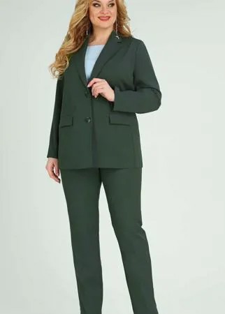 Костюм Орхидея люкс-1067/1 В цвете: Зеленый; Размеры: 58,60,62,64,66