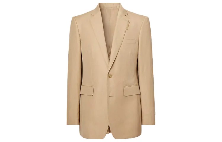 Деловой костюм мужской желтый Burberry, желтый