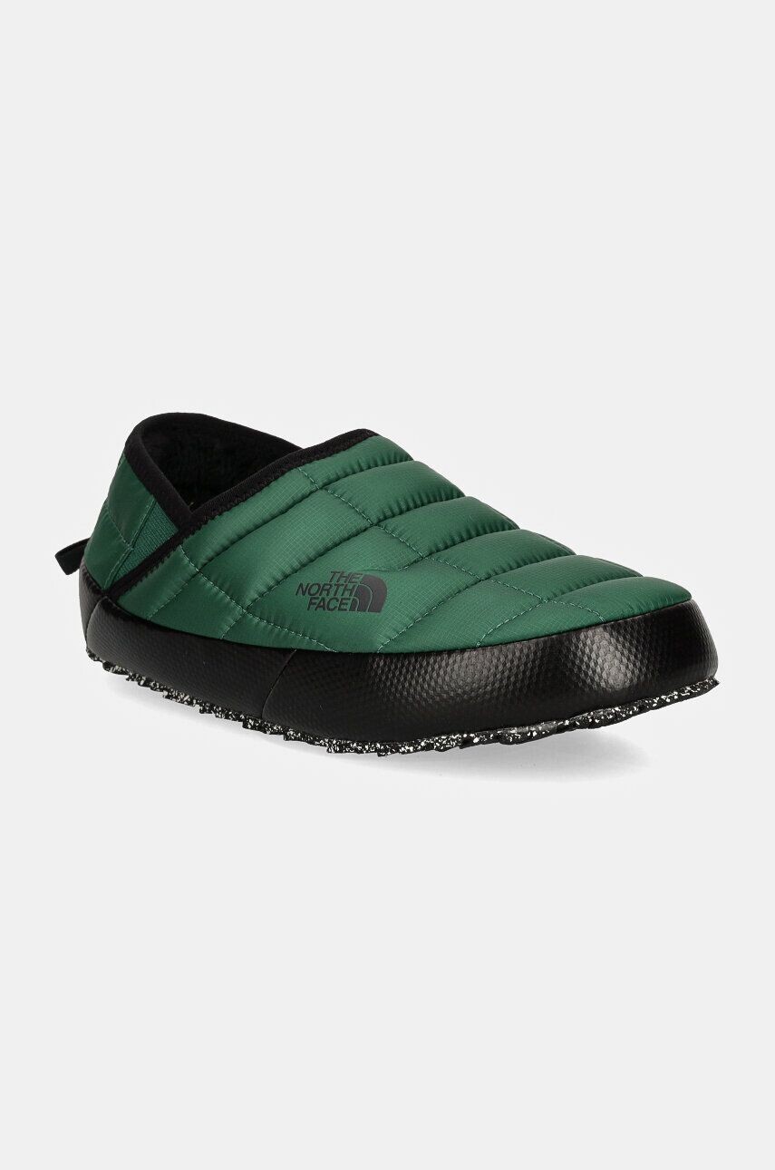 Тапочки The North Face Thermoball Traction Mule V, зеленый