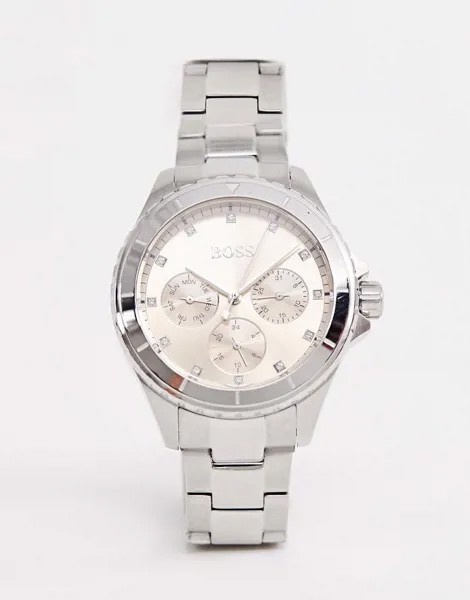Серебристые наручные часы BOSS 1502444 Premiere-Серебряный