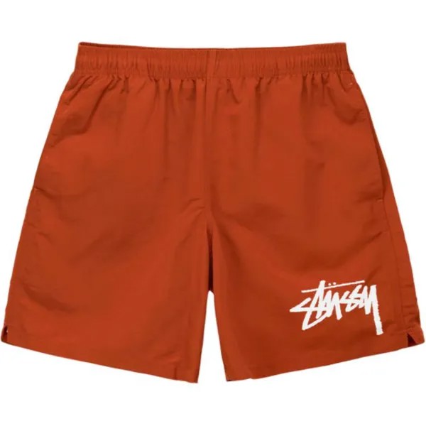 Повседневные шорты унисекс Stussy, желтый
