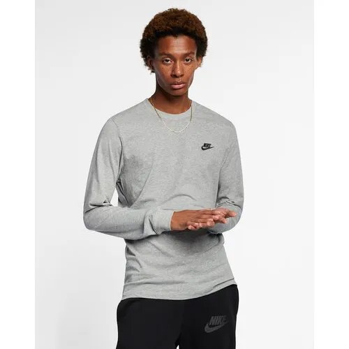 Свитшот NIKE, размер M, серый