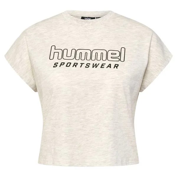 Футболка Hummel Legacy June Cropped, бежевый