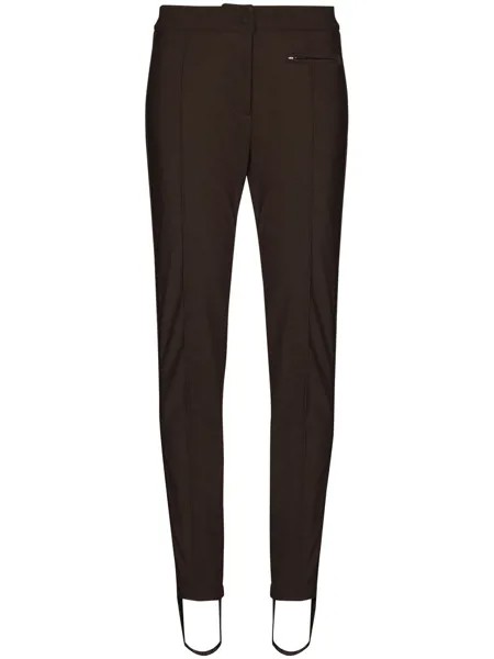 Fendi лыжные брюки с логотипом FF