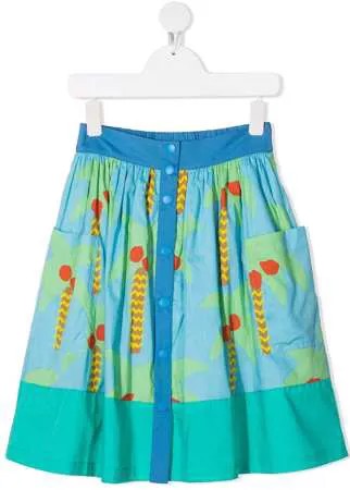 Stella McCartney Kids юбка с принтом