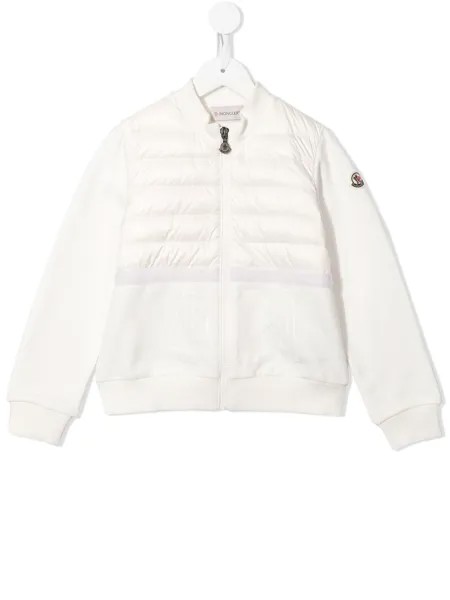 Moncler Enfant пуховик с логотипом