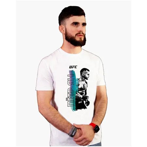 Футболка мужская UFC T-SHIRT WH PETR YAN UFC EVENT 273 RUS, XL/54