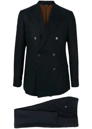 Dolce & Gabbana костюм-двойка с двубортным пиджаком
